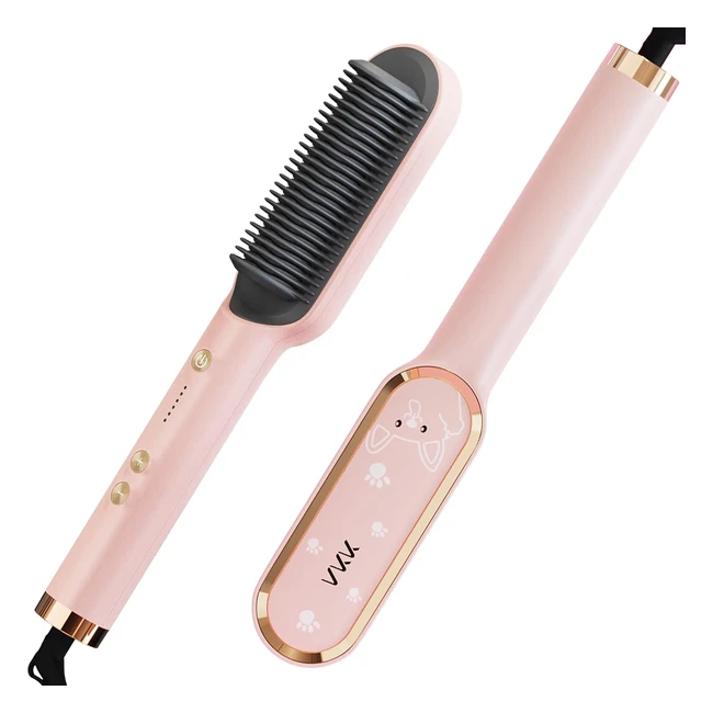 Spazzola lisciante VKK per capelli - Piastra per capelli - Riscaldamento ultra v