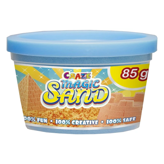 Arena Mágica Craze Magic Sand 85g - 6 Colores - Manualidades Niños