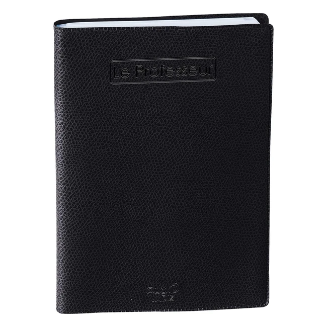 Agenda scolastica Quo Vadis 2017-2018 nero 21x27cm