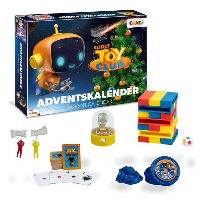 Calendario Avvento 2022 Craze Toy Club Giocattolo Bambini Natale 20289
