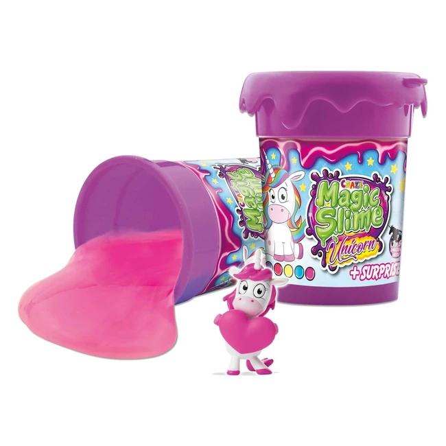 Slime Mgico Unicornio para Nios - Sorpresa de Unicornios - 6 Colores Aleator