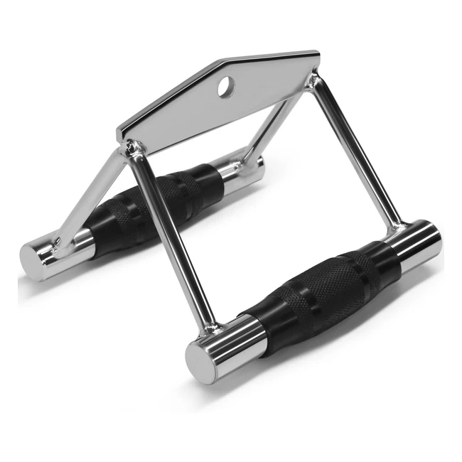 Yes4All Double D Row Handle Cable Attachment - Commercial Quality Steel - Ideal 