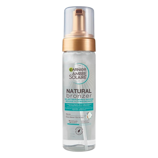 Mousse Autoabbronzante Garnier Ambre Solaire Natural Bronzer 200ml - Abbronzatur