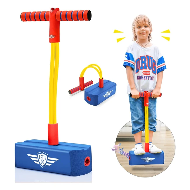 Pogo Stick para Niños - Faentwc - Espuma Suave - Juguete Seguro y Duradero - ¡Compra Ahora!