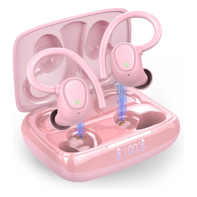 Cuffie Bluetooth Sport Auricolari Wireless 53 HD Mics IP7 Impermeabile - Nuovo 2