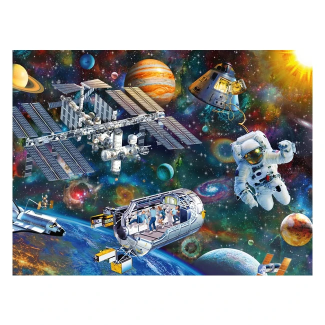Ravensburger Cosmic Exploration Puzzle - 200 pezzi - Bambini 8 - Multicolore