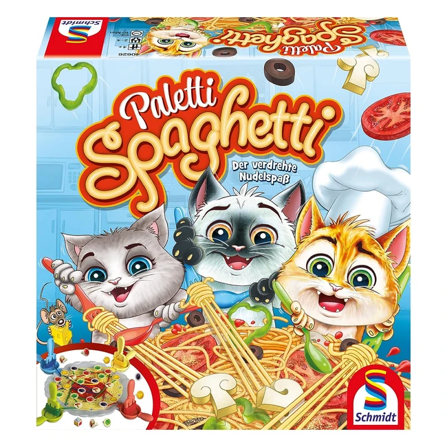 Schmidt Spiele Paletti Spaghetti - Jeu d'action pour enfants et adultes - Réf. 40626 - Multicolore