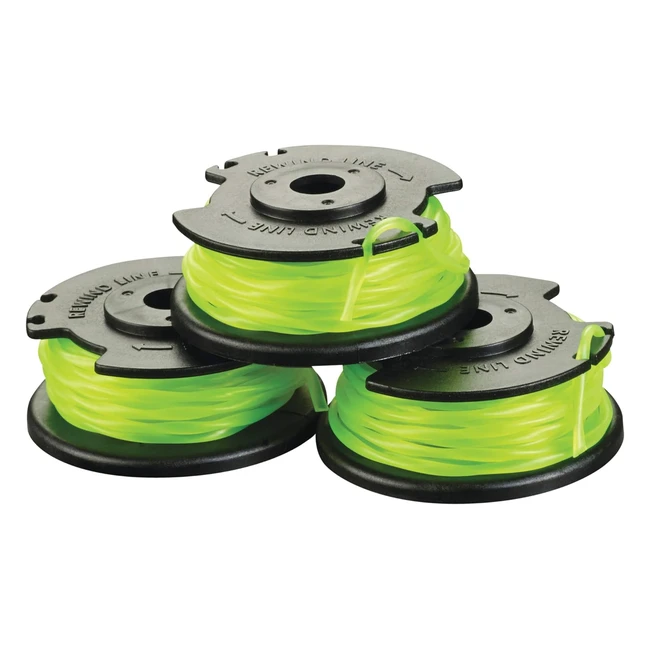 Ryobi RAC143 36V Grass Trimmer Spool - 3 Pack | Reduced Noise & Extra Strength