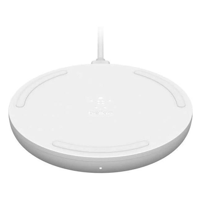 Belkin BoostCharge 10W Wireless Charger - Qi-zertifiziertes Schnellladegerät für iPhone, Samsung und Google - Schwarz