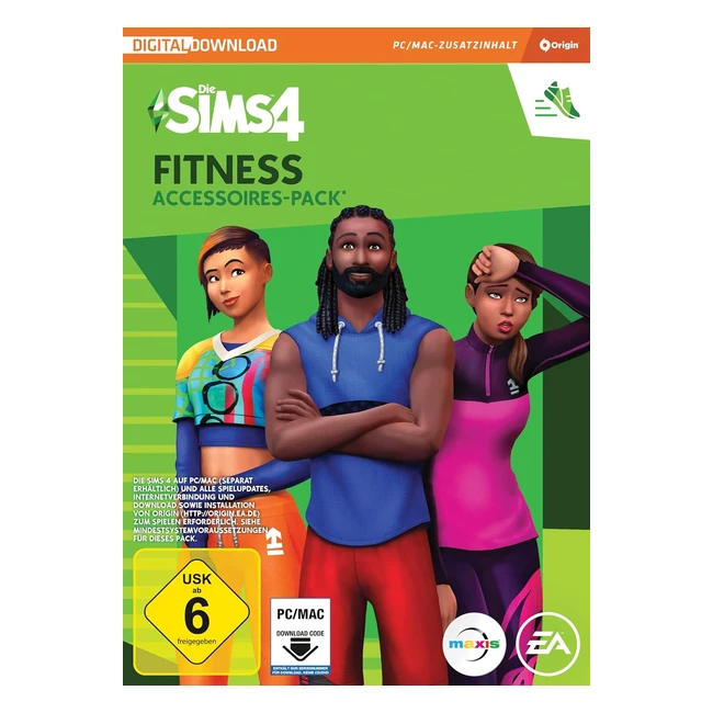 Die Sims 4 Fitness SP11 Accessoirespack PC Windlc PC Download Origin Code Deutsc