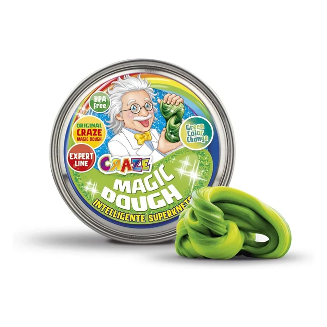 Craze Magic Dough Professor Knete Set  Glutenfreie Knetmasse  Spezialeffekt Mo