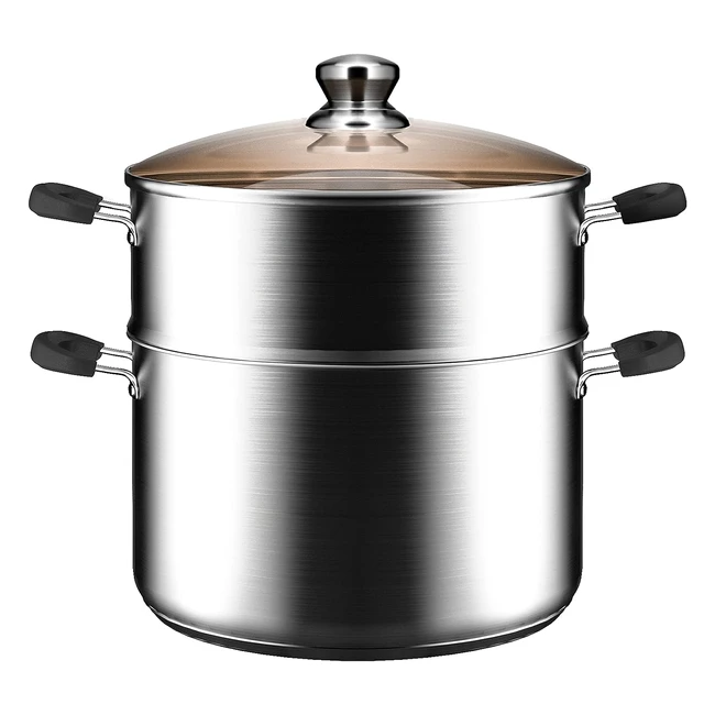 Cuiseur vapeur inox couscoussier induction 24 cm - Vention