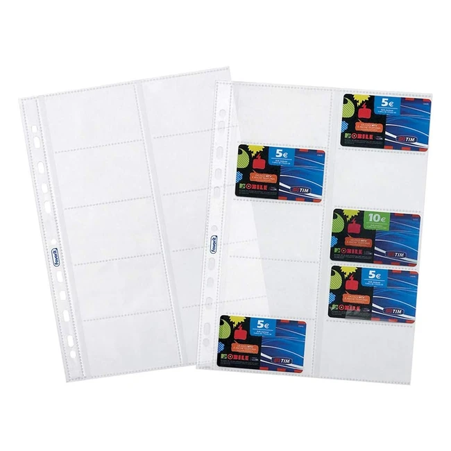 Sobres perforar puerta cards 215x297cm favorit - 10 unidades