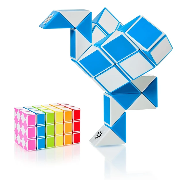 Cubidi Serpiente Mágica - Juegos de Rompecabezas - Regalos Cumpleaños - Tamaño Bloque 24mm x 17mm