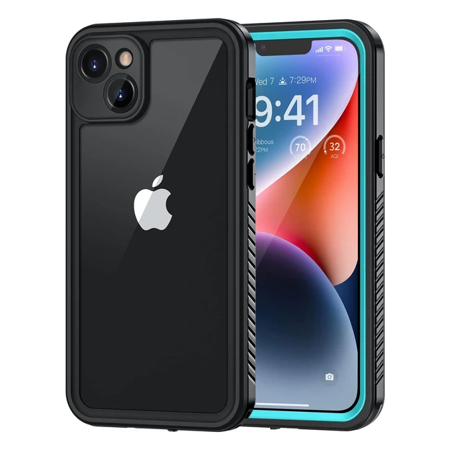 Custodia impermeabile Lanhiem per iPhone 14 Plus - Certificazione IP68 Protezio