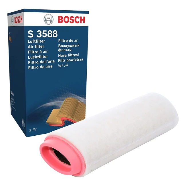 Filtre à air Bosch S3588 pour voiture - Haute qualité et efficacité de filtration