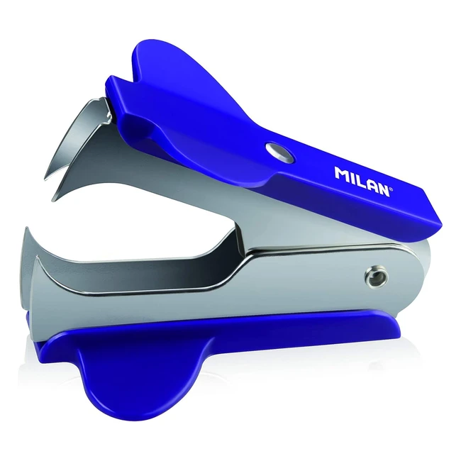 Dégrafeur Milan bleu acid - Retirez facilement les agrafes avec système de blocage de sécurité