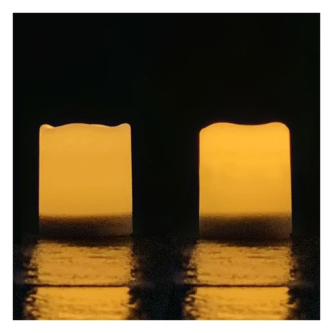 Bougies solaires rechargeables scintillantes, étanches, sans flamme pour patio, jardin, mariage, fête de Noël - Blanc chaud - 2 pcs