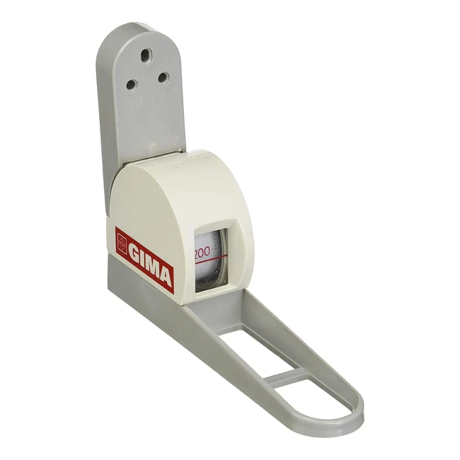 Gima Toise Ruban Fixation Murale 0-200 cm - Mesurez avec précision votre croissance