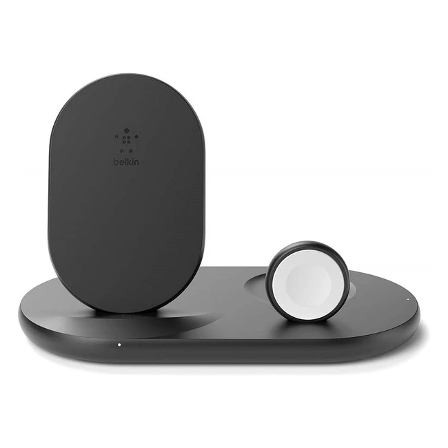 Belkin Wireless 3in1 Charger - Komplette Ladelösung für iPhone, Apple Watch und AirPods