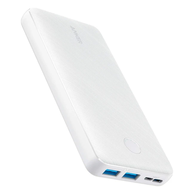 Anker 325 Power Bank 20000mAh | PowerIQ Technology | USB-C Port | Huge Energy Density