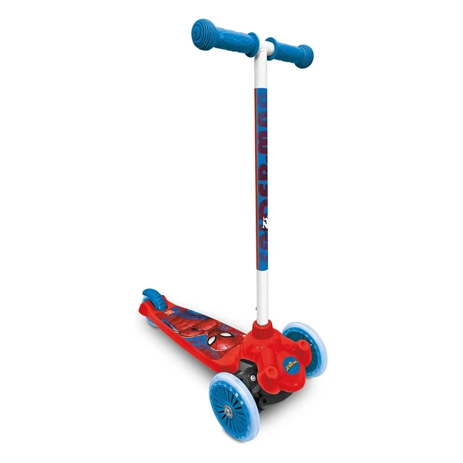 Patinete Mondo Ultimate Spiderman 18395 - Ruedas Delanteras - ¡Diviértete al máximo!