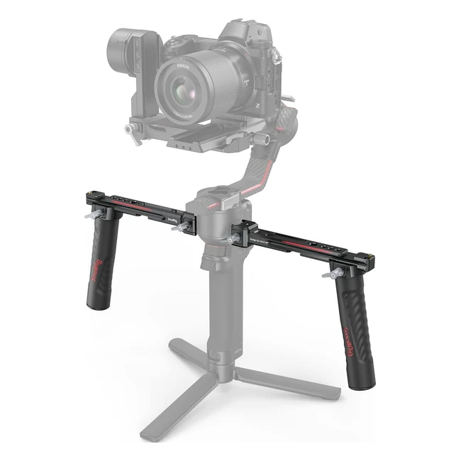 Empuñadura doble SmallRig para DJI RS 2, RSC 2, RS 3 - Modelo 3027