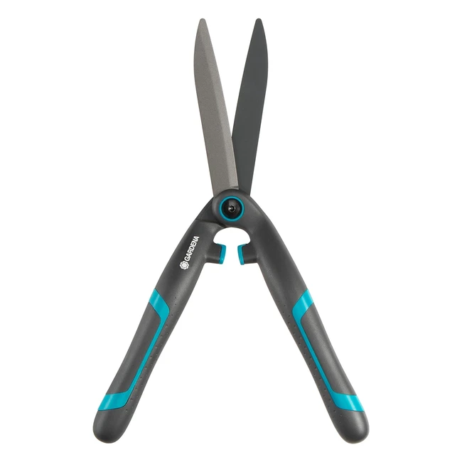 Gardena Precision Cut Hedge Shears - Turquoise/Black, 18cm Blades