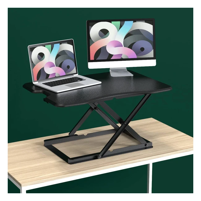 Zinus Tina 81 cm Großes Höhenverstellbares Stehpult - Keine Montage Erforderlich