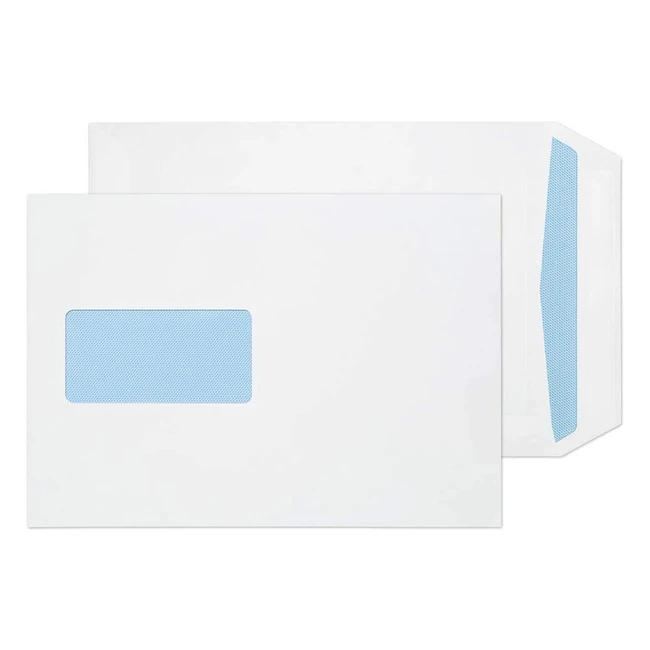 Blake Purely Everyday C5 229x162mm 90gsm Self Seal Window Pocket Envelopes - Pack of 500