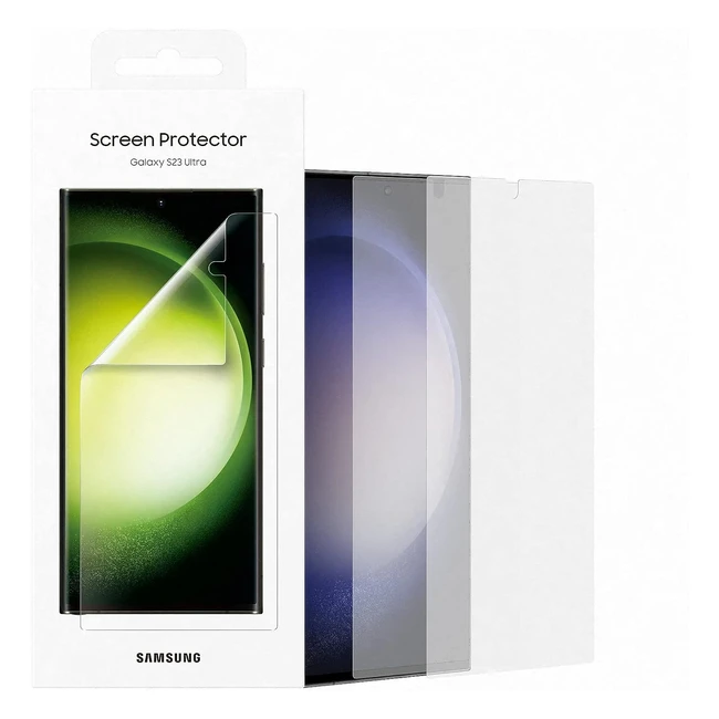 Pellicola Protettiva Trasparente Samsung per Galaxy S23 Ultra - Protezione Efficace