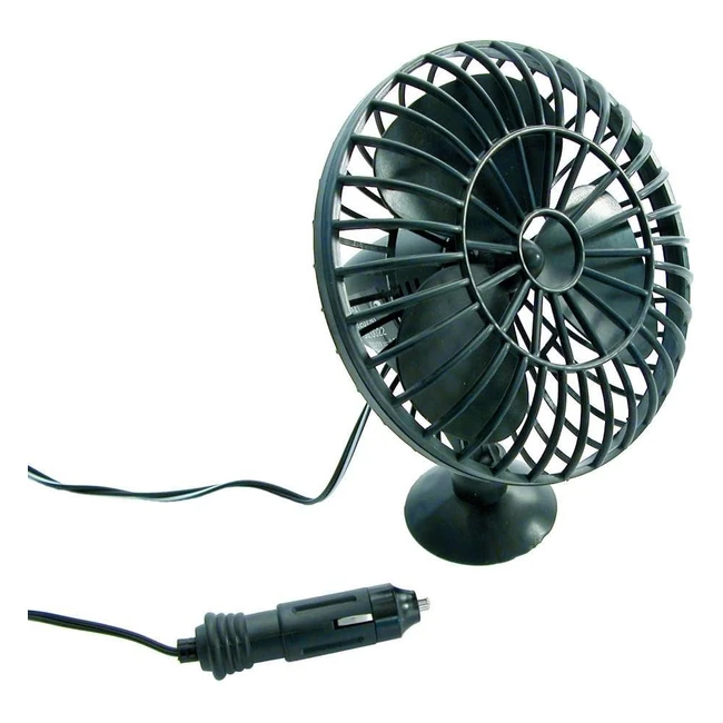 Ventilador de Coche Carpoint 12V - Rendimiento y Calidad Garantizados