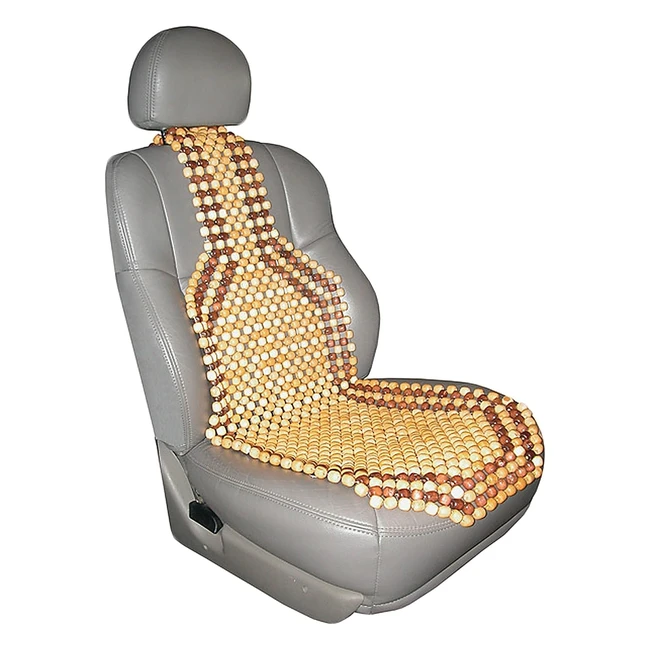 Schienale Sumex P303005 con Palline di Legno Baobab - Comodo e Naturale