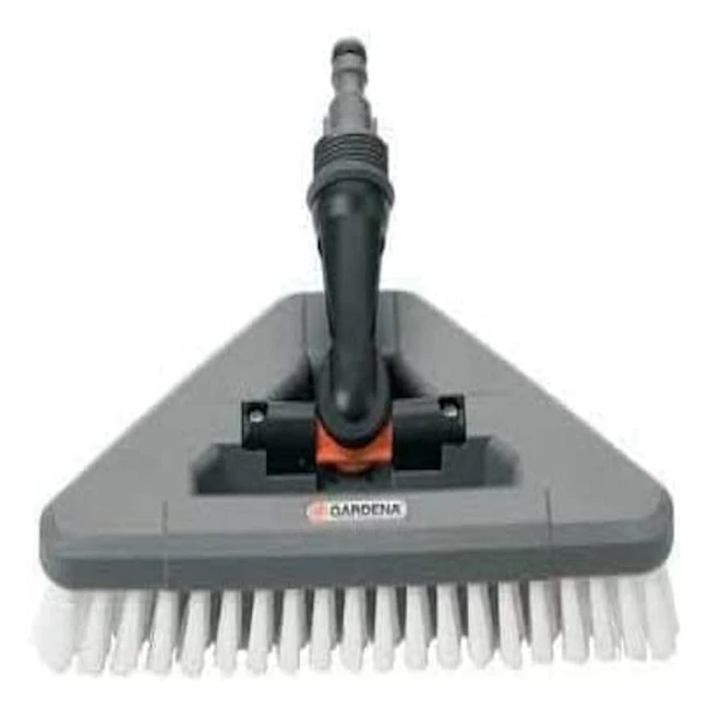 Gardena Joint CC Rubber Waterbearing Cleaning Brush - Effective Cleaning of Corn