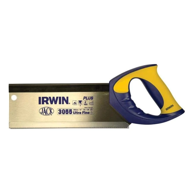 Serrucho pour couper espigas 250mm - Lame peu profonde, nez rond, poignée confortable