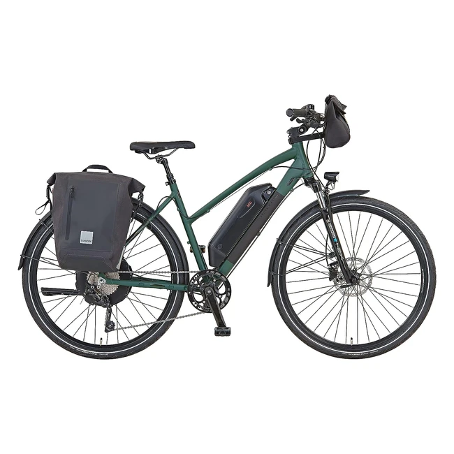 Prophete Entdecker eBike ET300 - Elektrofahrrad für Damen, Herren & Unisex - 28 Zoll Trekking eBike mit Hinterradmotor - 10-Gang Kettenschaltung