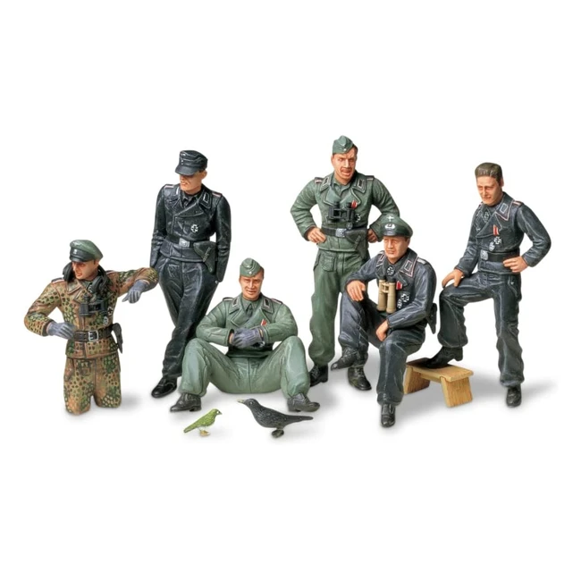 Maquette Tamiya 35201 Tankistes Allemands 135 - Dtails Ralistes