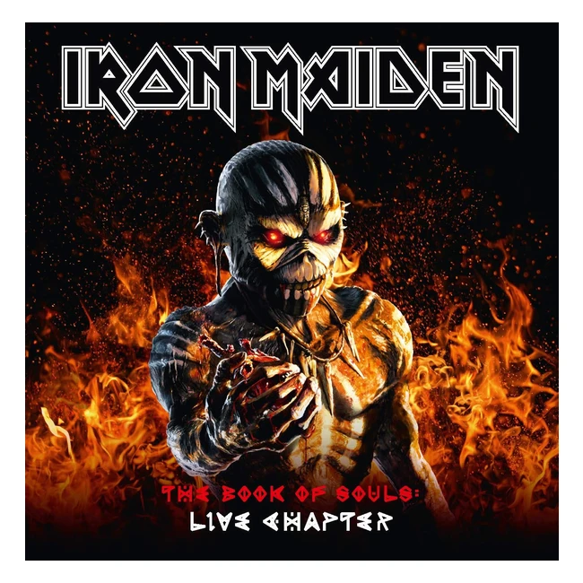 Nouveau The Book of Souls Live Chapter - Iron Maiden reference - Livraison g