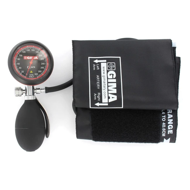 Medidor de Presión Arterial Londres Esfigmomanómetro Profesional Puño Negro - Envío Gratis