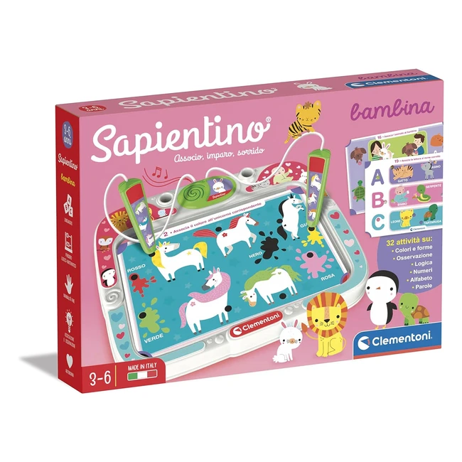 Clementoni Sapientino Bambinabanchetto - Gioco Educativo 3 Anni - Versione Itali