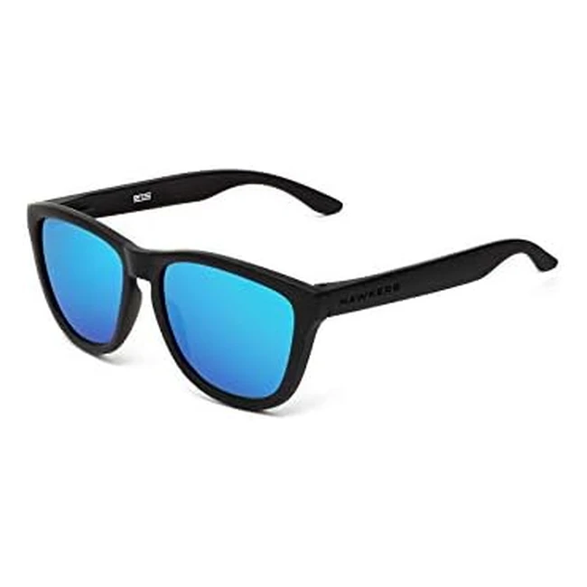 Hawkers Sunglasses One Polarized for Men and Women - Black Frame, High Optical Performance Lenses