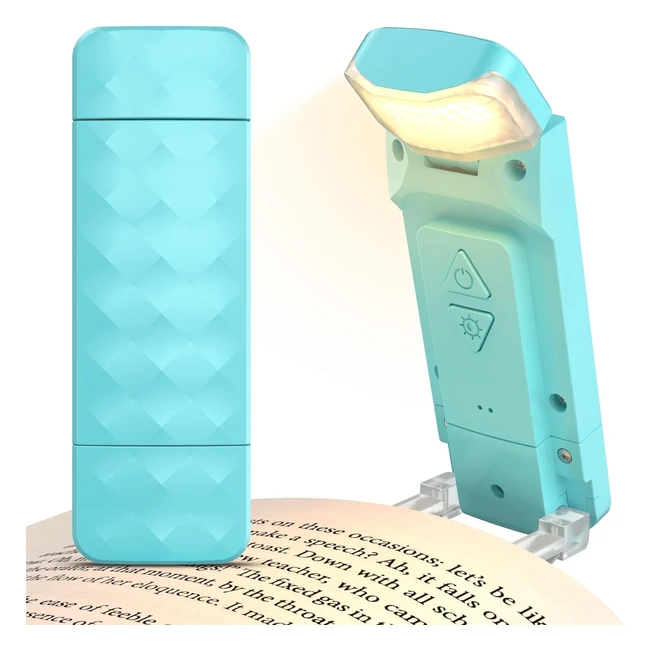 Lampe de lecture Mexllex - Rechargeable, 3 couleurs, protection des yeux