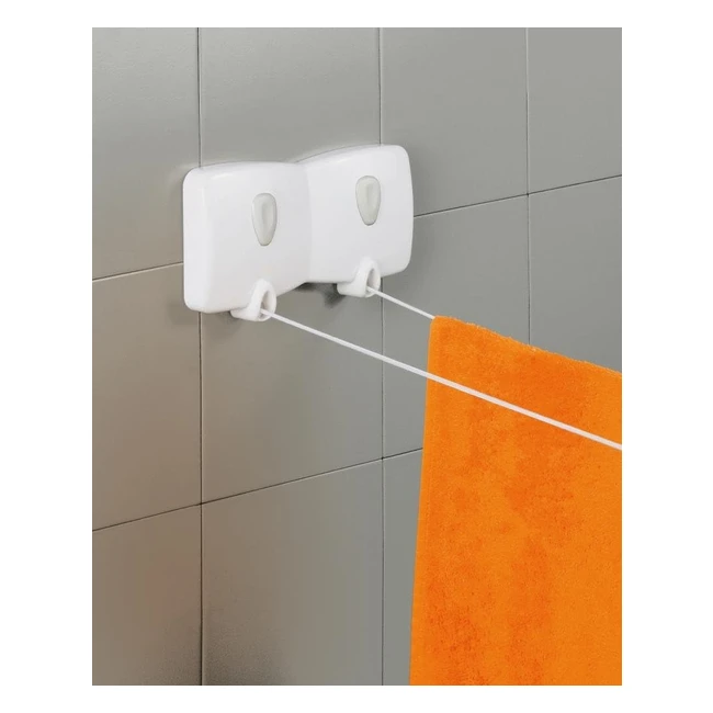 Schélinge mural Metaltex Malaga 406372 - Rembobinage automatique