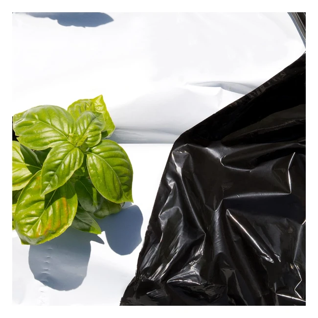 Film antihierbas y acolchamiento Tenax BlackWhite Cover 140 x 10 m