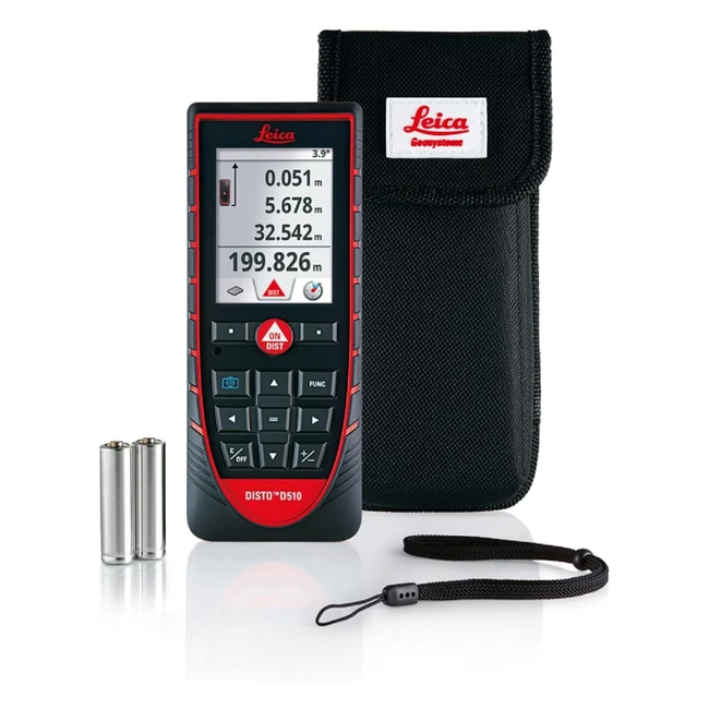 Leica Disto D510 - Metro laser con Bluetooth e fotocamera Pointfinder