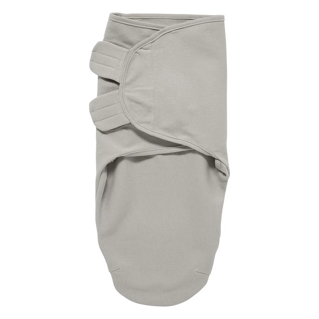 Meyco 300004 SwaddleMeyco - Pauelo para envolver al beb 03 meses - Talla M - Color gris