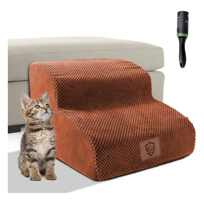 Escalera para Perros Porttil Zvonema - Rampa de Espuma Antideslizante - Envo