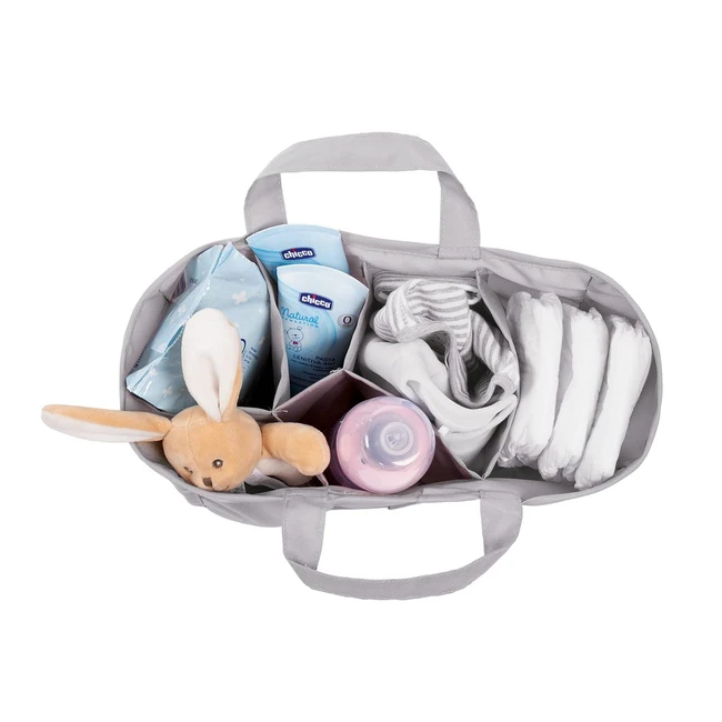 Chicco Wickeltasche Pure Black Organizer abnehmbarer Trageriemen als Rucksack