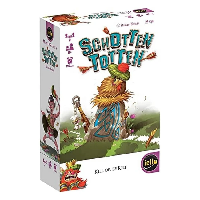 Gioco di carte Iello Schotten Totten - Riferimento 12345 - Divertente e tattico