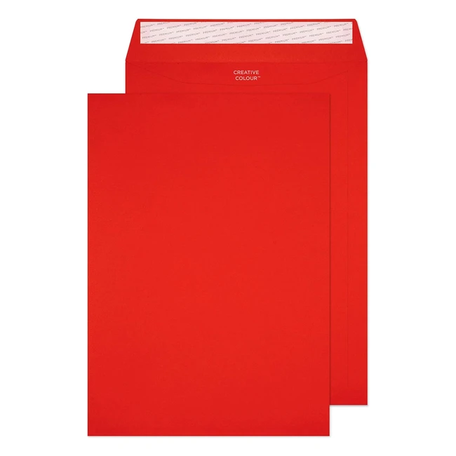 Blake Creative Colour C4 Envelopes 120gsm Peel & Seal - Pack of 10
